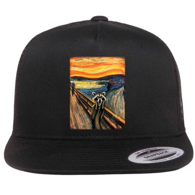 The Raccoon Scream Flatbill Hat