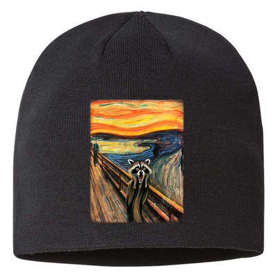 The Raccoon Scream Sustainable Beanie