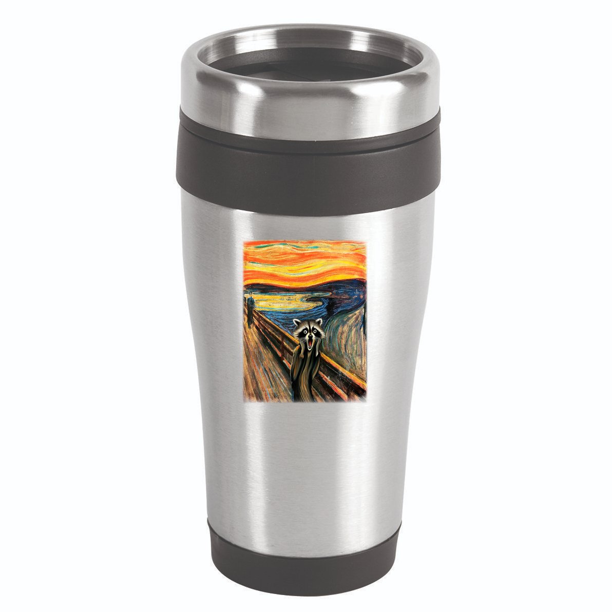 The Raccoon Scream 16oz Travel Tumbler