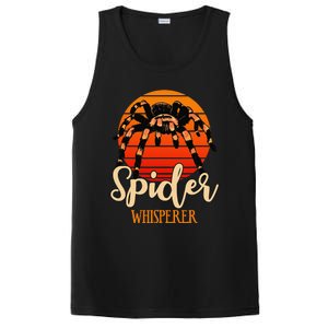 Tarantula Retro Sunset Arachnid Hairy Spiders Entomologist PosiCharge Competitor Tank