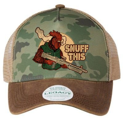 The Rooster Snuff This Legacy Tie Dye Trucker Hat