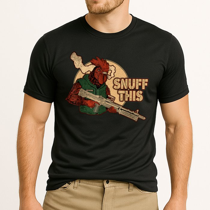 The Rooster Snuff This Cooling Performance Crew T-Shirt