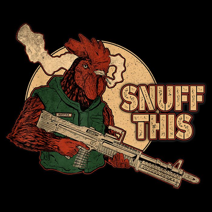 The Rooster Snuff This Cooling Performance Crew T-Shirt