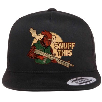 The Rooster Snuff This Flatbill Hat