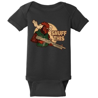 The Rooster Snuff This Baby Bodysuit