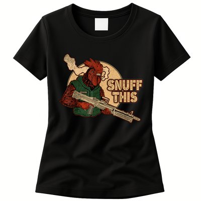 The Rooster Snuff This Womens T-Shirt