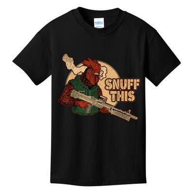 The Rooster Snuff This Kids T-Shirt