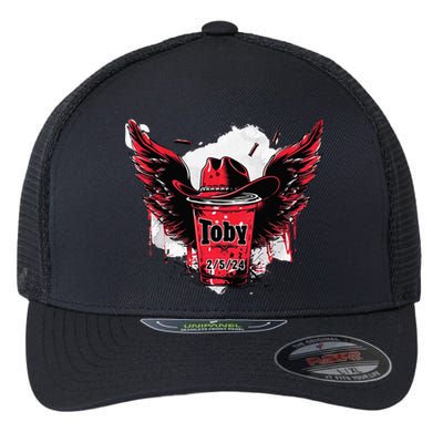 Toby Red Solo Cup Summer Drinking Song Party Flexfit Unipanel Trucker Cap