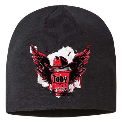 Toby Red Solo Cup Summer Drinking Song Party Sustainable Beanie