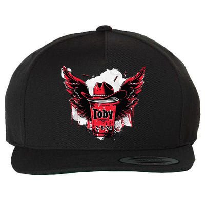 Toby Red Solo Cup Summer Drinking Song Party Wool Snapback Cap