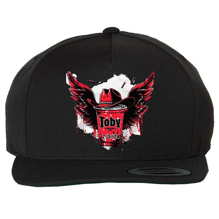 Toby Red Solo Cup Summer Drinking Song Party Wool Snapback Cap