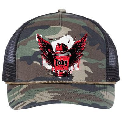 Toby Red Solo Cup Summer Drinking Song Party Retro Rope Trucker Hat Cap