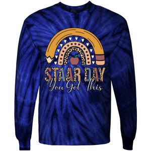 Teacher Rainbow Star Day You Got This Tie-Dye Long Sleeve Shirt