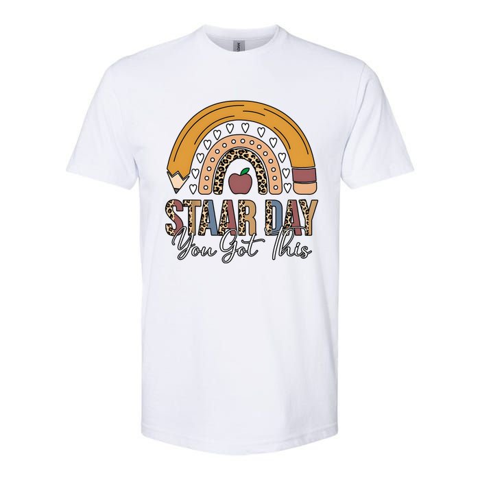 Teacher Rainbow Star Day You Got This Softstyle CVC T-Shirt