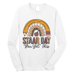 Teacher Rainbow Star Day You Got This Long Sleeve Shirt