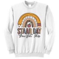 Teacher Rainbow Star Day You Got This Sweatshirt