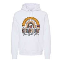 Teacher Rainbow Star Day You Got This Premium Hoodie