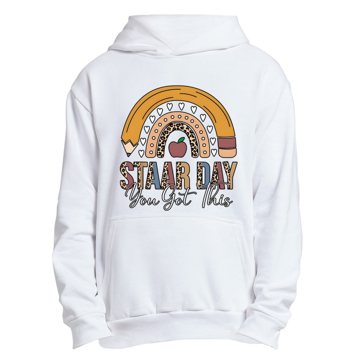 Teacher Rainbow Star Day You Got This Urban Pullover Hoodie