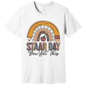 Teacher Rainbow Star Day You Got This Premium T-Shirt