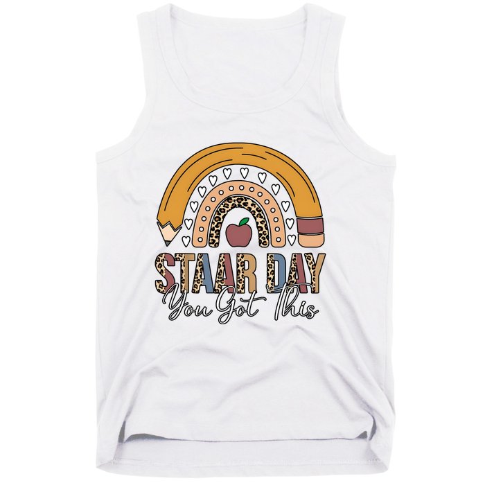 Teacher Rainbow Star Day You Got This Tank Top