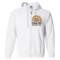 Teacher Rainbow Star Day You Got This Full Zip Hoodie