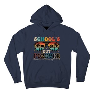 Teacher Retirement Schools Out Forever Retired 2024 Hoodie