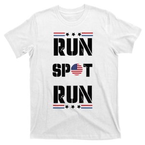 Trump Run Spot Funny Trump 2024 Debate T-Shirt