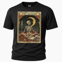 The Reader – Skeleton Tarot Card Funny Mystic Cooling Performance Crew T-Shirt
