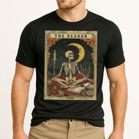 The Reader – Skeleton Tarot Card Funny Mystic Cooling Performance Crew T-Shirt