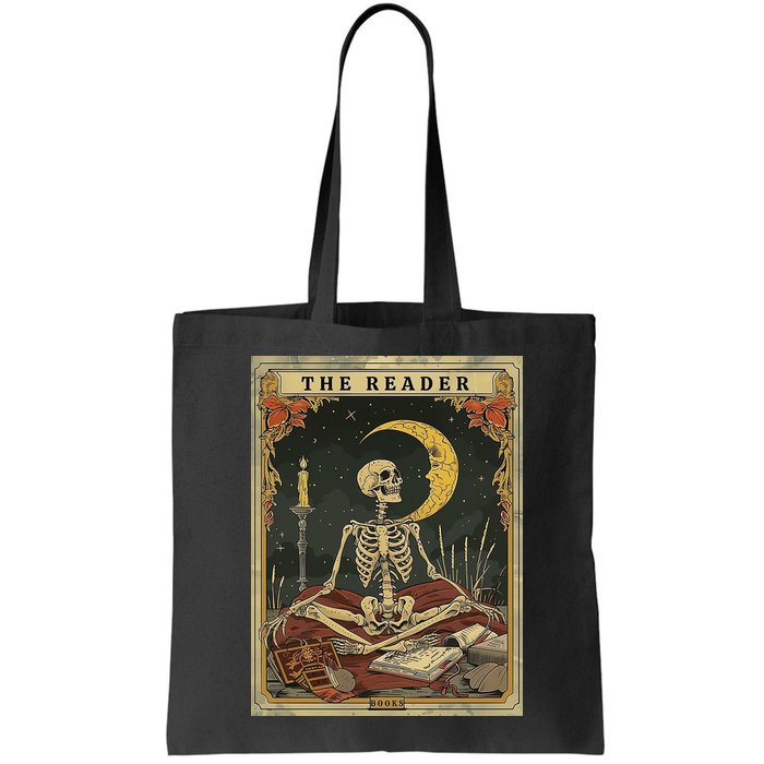 The Reader – Skeleton Tarot Card Funny Mystic Bag