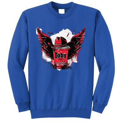 Toby Red Solo Cup Summer Drinking Tall Sweatshirt