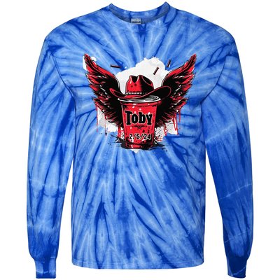 Toby Red Solo Cup Summer Drinking Tie-Dye Long Sleeve Shirt