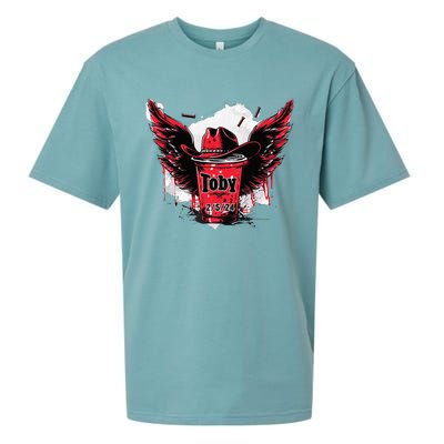 Toby Red Solo Cup Summer Drinking Sueded Cloud Jersey T-Shirt