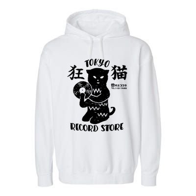 Tokyo Record Store Garment-Dyed Fleece Hoodie