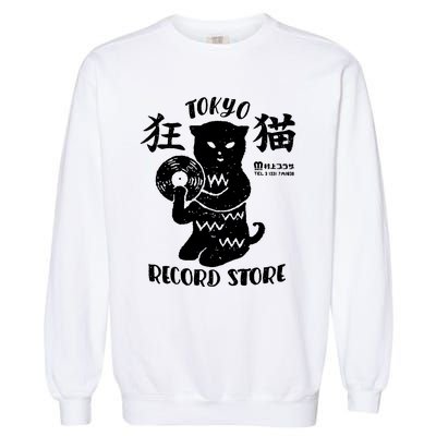 Tokyo Record Store Garment-Dyed Sweatshirt