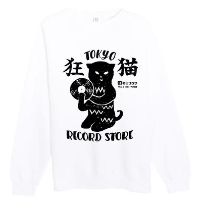 Tokyo Record Store Premium Crewneck Sweatshirt