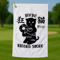 Tokyo Record Store Golf Towel