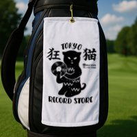 Tokyo Record Store Golf Towel