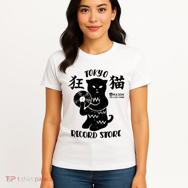 Tokyo Record Store Womens T-Shirt