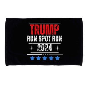 Trump Run Spot Run 2024 Elections Microfiber Hand Towel