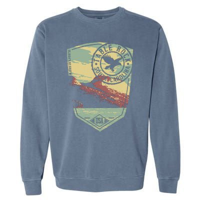 Table Rock South Carolina Usa Garment-Dyed Sweatshirt