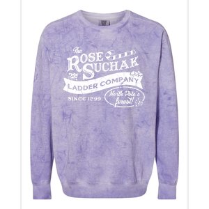 The Rose Suchak Ladder Company Since 1899 North Pole's Finest Colorblast Crewneck Sweatshirt