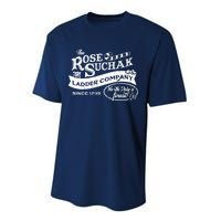 The Rose Suchak Ladder Company Since 1899 North Pole's Finest Performance Sprint T-Shirt