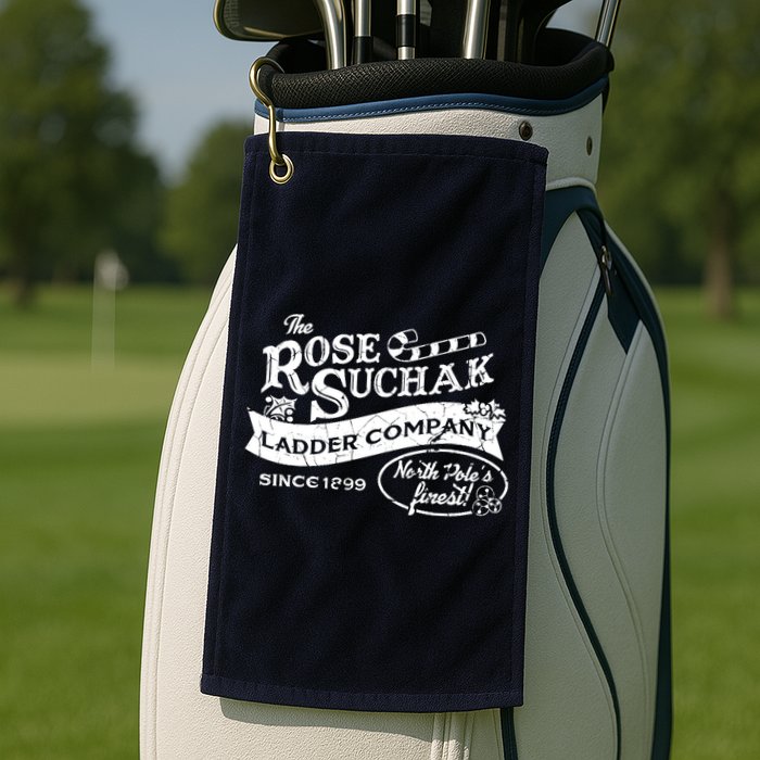 The Rose Suchak Ladder Company Since 1899 North Pole's Finest Golf Towel