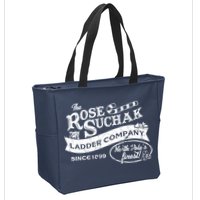 The Rose Suchak Ladder Company Since 1899 North Pole's Finest Zip Tote Bag