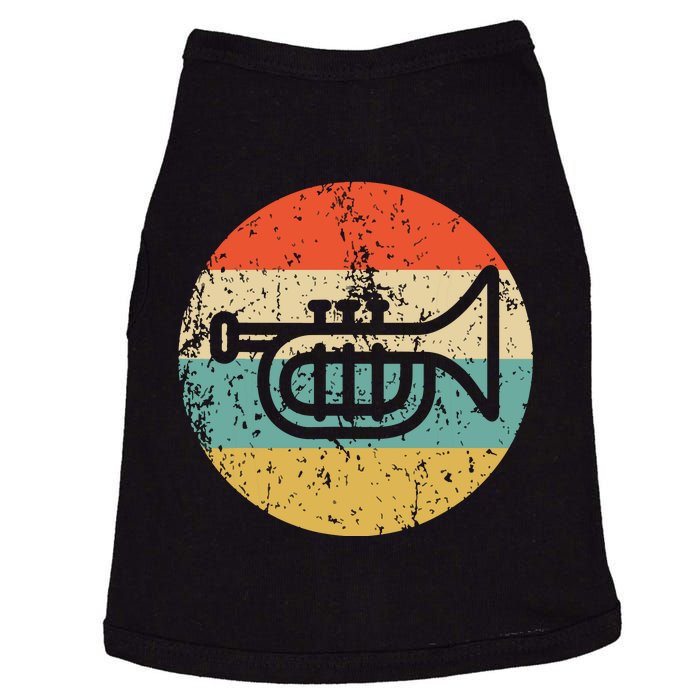 Trumpet Retro Style Music Doggie Tank