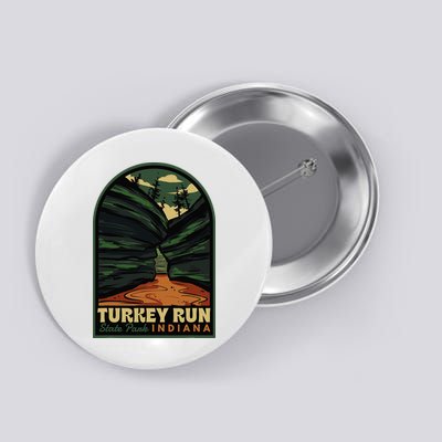 Turkey Run State Park Indiana Vintage Badge Button