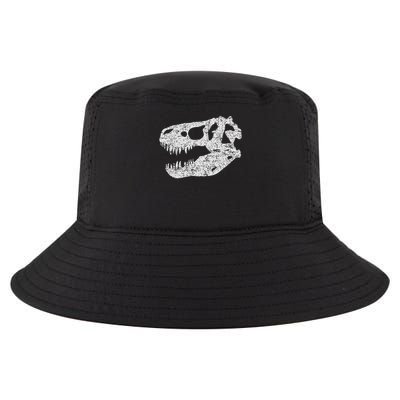 T Rex Skull Tyrannosaurus Rex Dinosaur Fossil Cool Comfort Performance Bucket Hat