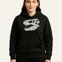 T Rex Skull Tyrannosaurus Rex Dinosaur Fossil Hoodie