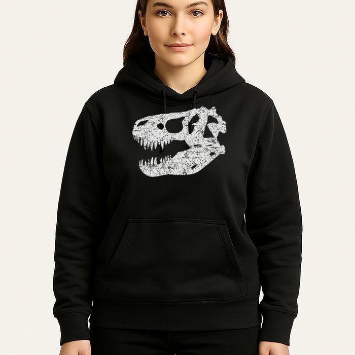 T Rex Skull Tyrannosaurus Rex Dinosaur Fossil Hoodie